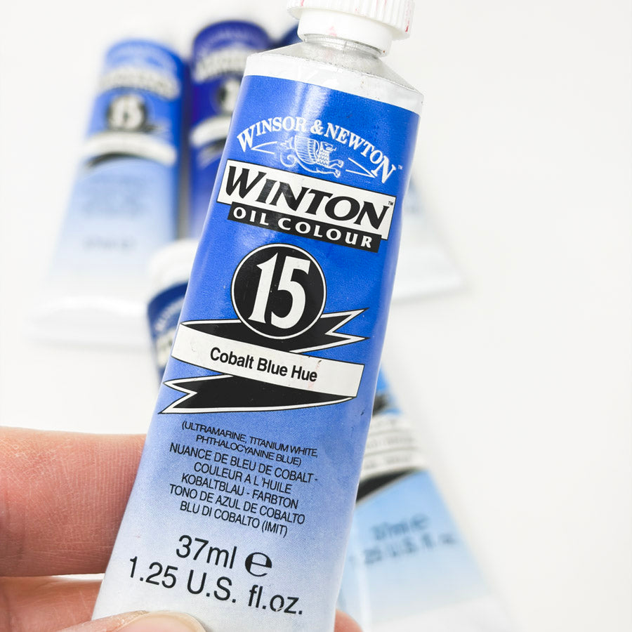 Winton Oil Colour 1.25 oz Tubes - Blue Tones