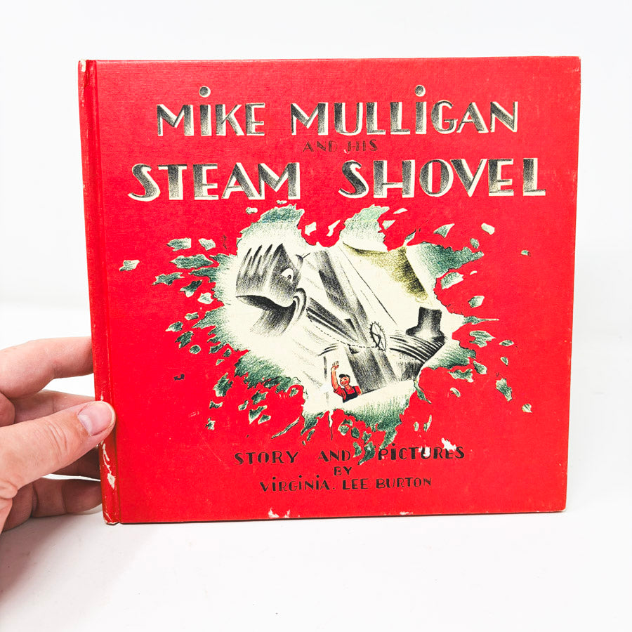 Vintage Mike Mulligan and His Steam Shovel Book