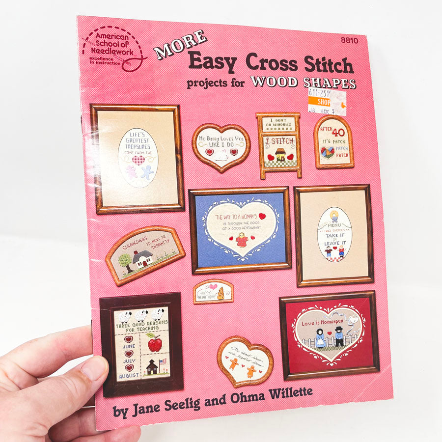 More Easy Cross Stitch - Projects for Wood Shapes