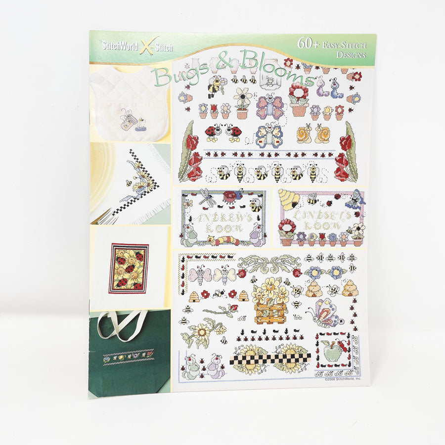 Bugs & Blooms Cross Stitch Pattern Book