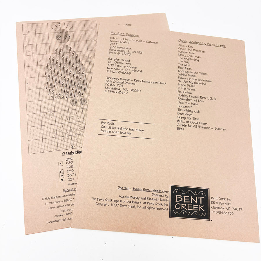 Bent Creek Cross Stitch Patterns