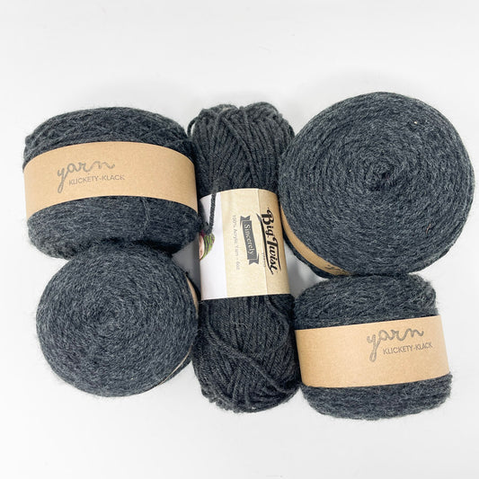 Graphite Grey Yarn Bundle