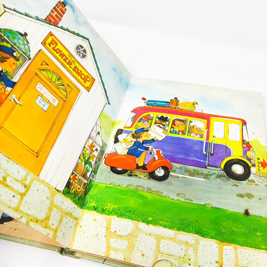 Vintage Who Are the People in Your Neighborhood Pop Up Book (Damaged)