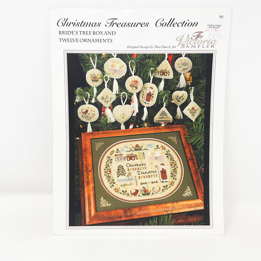 Christmas Treasures Collection Cross Stitch Pattern Book