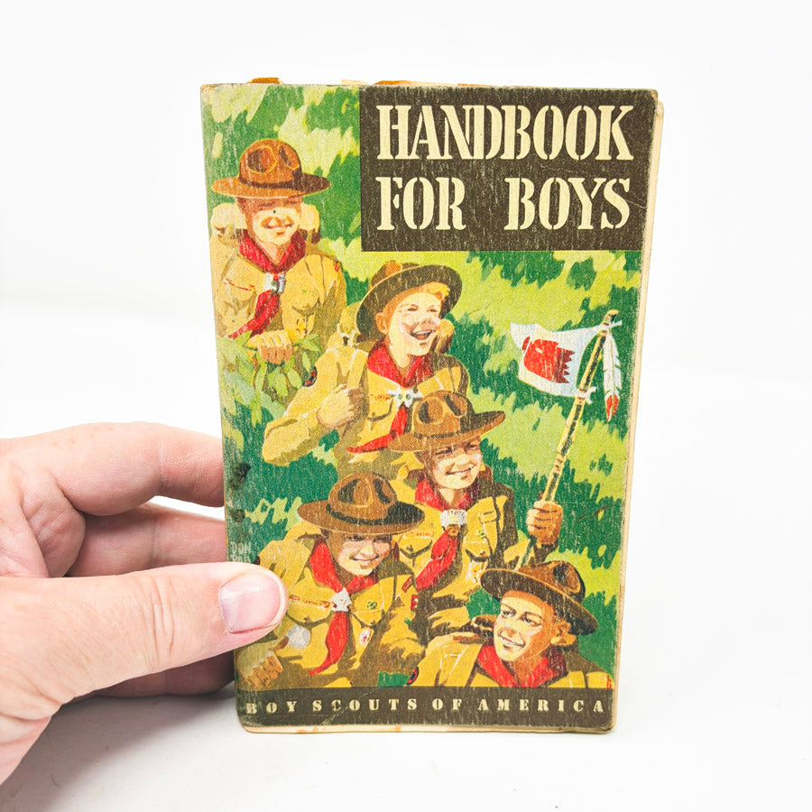 1949 Handbook for Boys Book by the Boy Scouts of America