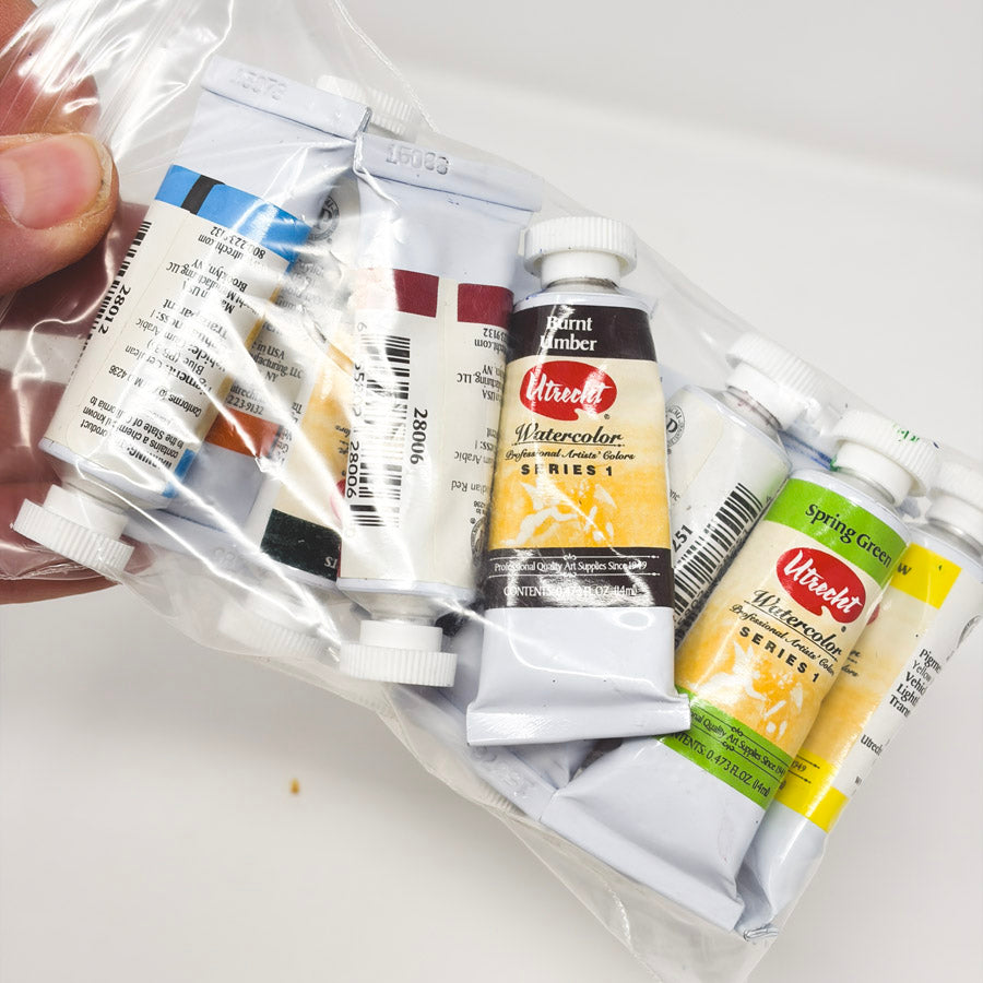 11 Tubes of Utrecht Watercolors