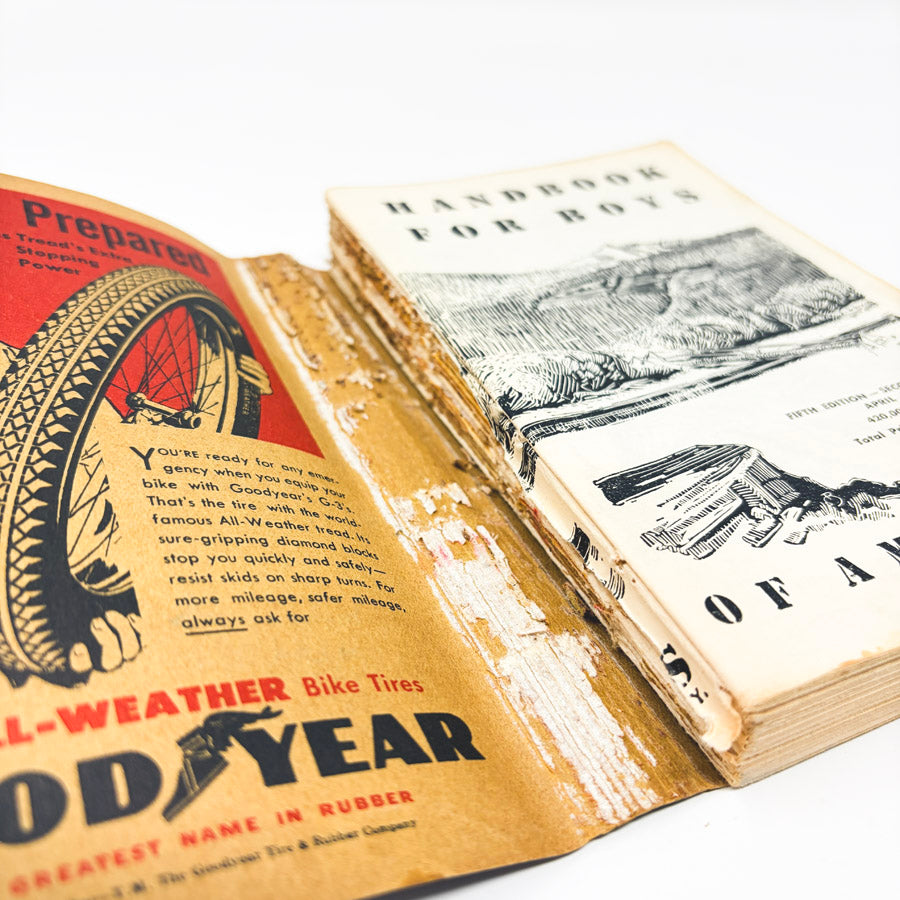 1949 Handbook for Boys Book by the Boy Scouts of America
