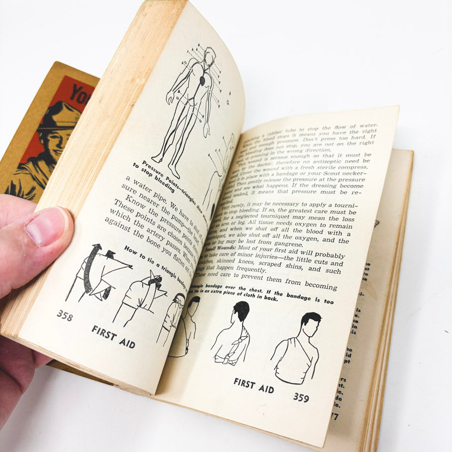 1949 Handbook for Boys Book by the Boy Scouts of America
