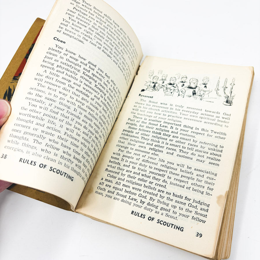 1949 Handbook for Boys Book by the Boy Scouts of America