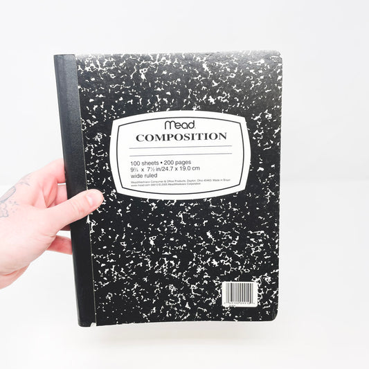Black Mead Composition Notebook