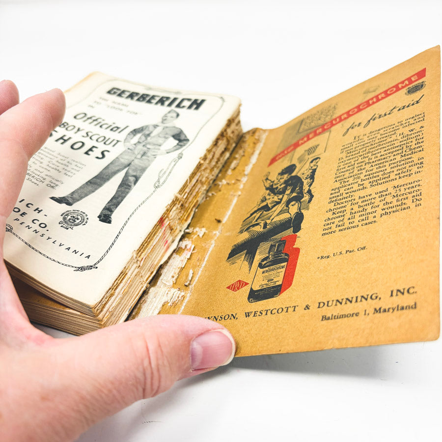 1949 Handbook for Boys Book by the Boy Scouts of America
