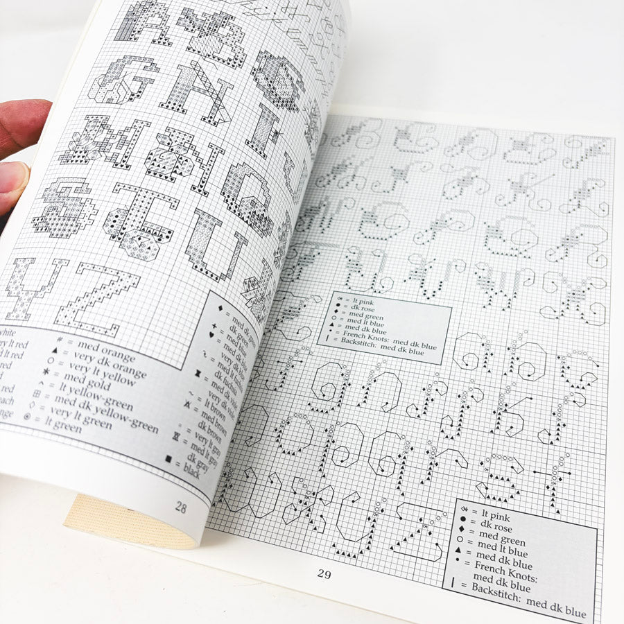 The Ultimate Cross Stitch Alphabet Book by American School of Needlework