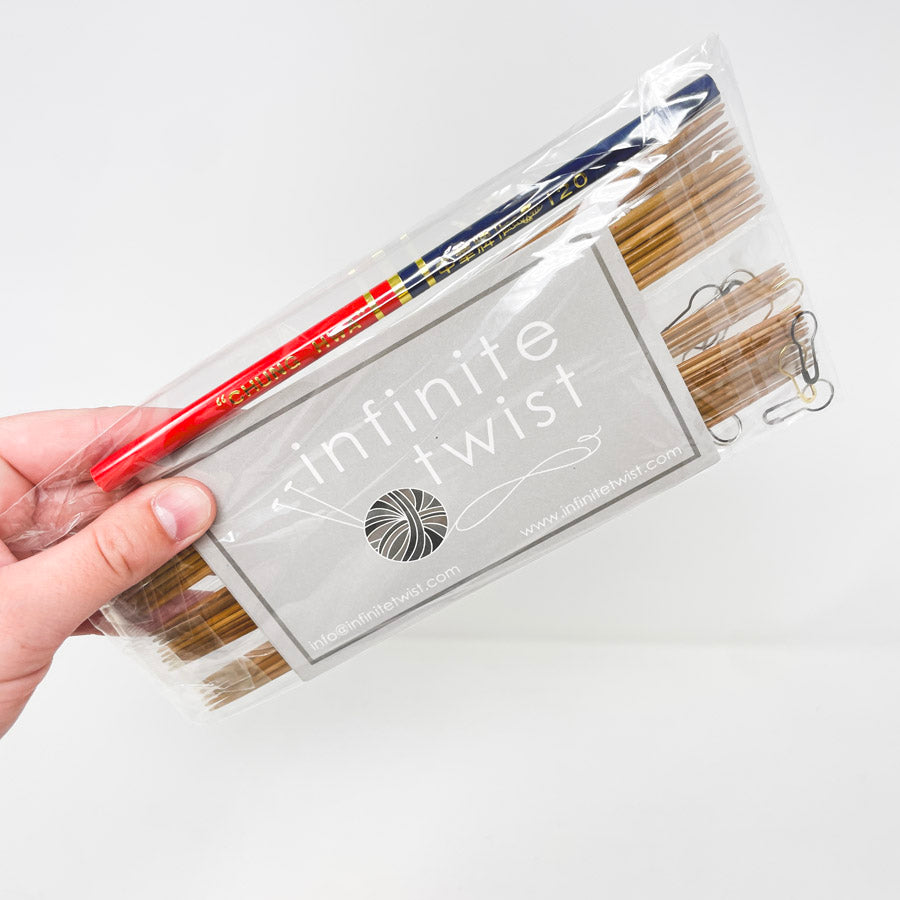 Chung Hwa Bamboo Double Point Knitting Needle Set