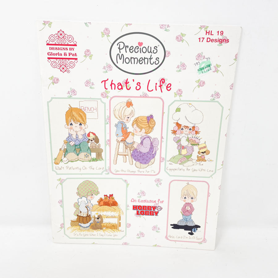 Precious Moments "That's Life" Cross Stitch