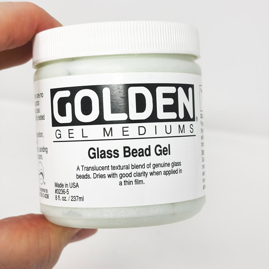 Golden Glass Bead Gel - 8oz
