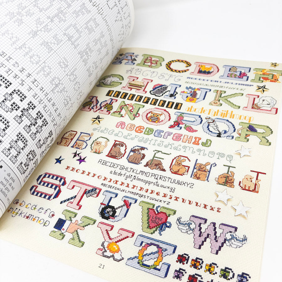 The Ultimate Cross Stitch Alphabet Book by American School of Needlework