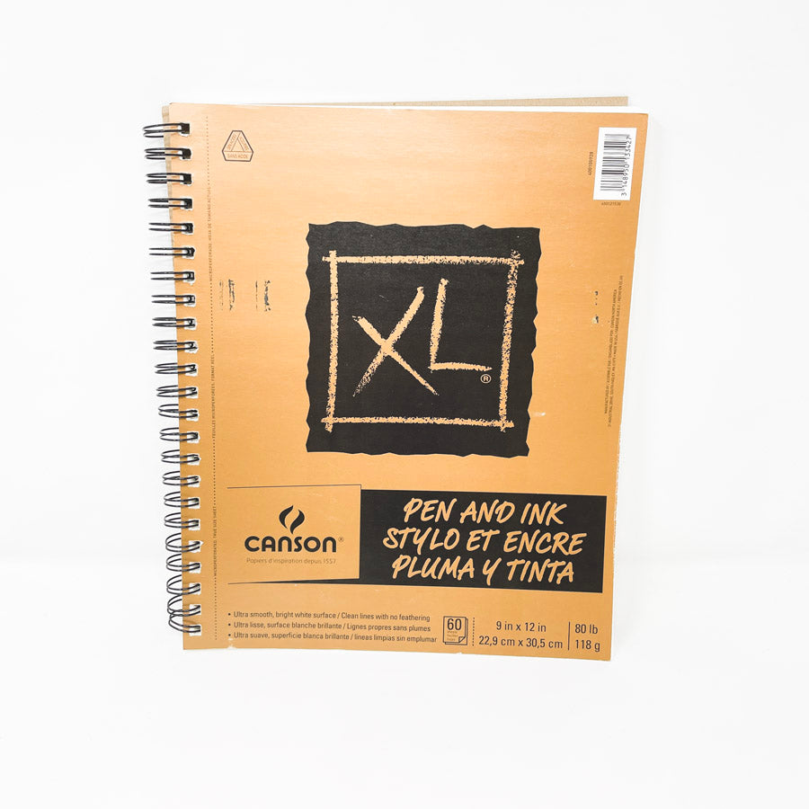 9" x 12" Canson XL Pen & Ink Paper Pad