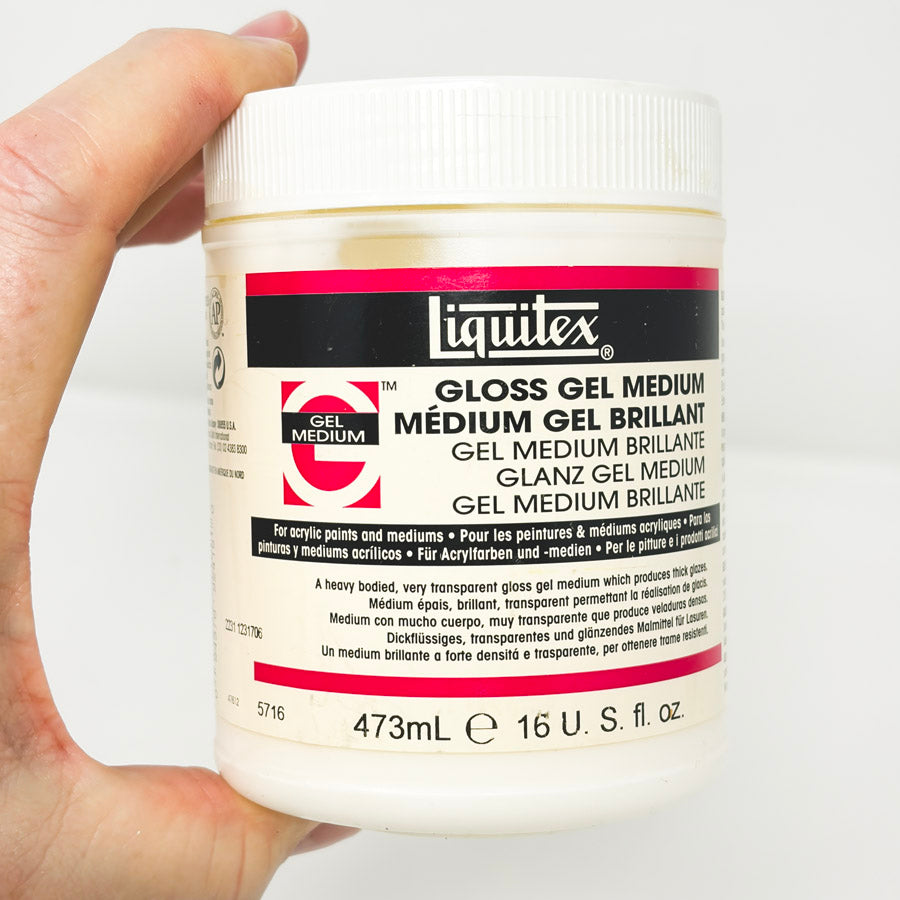 Liquitex Gloss Gel Medium - 16oz