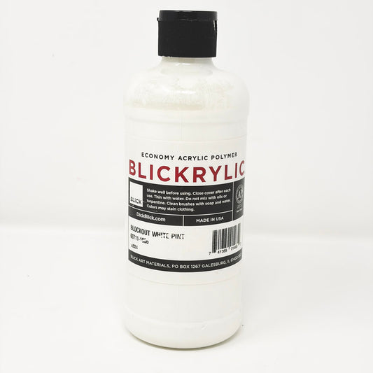 Blickrylic Blockout White Acrylic Polymer