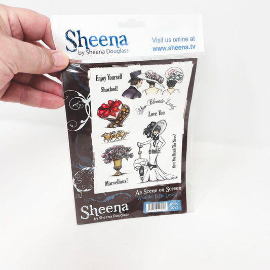 Sheena Rubber Stamp Set - As Seen On Screen/Wouldn't It Be Lovely 2