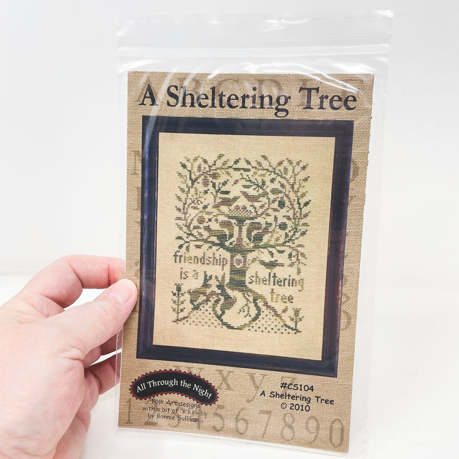 A Sheltering Tree Cross Stitch Pattern