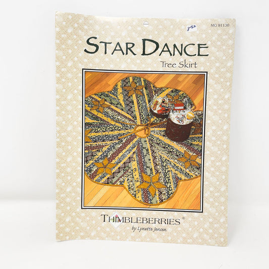 Star Dance Tree Skirt Pattern by Thimbleberries