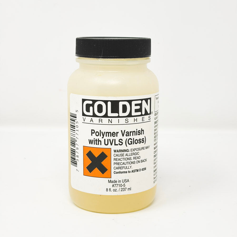 Golden Polymer Varnish with UVLS (Gloss) - 8oz