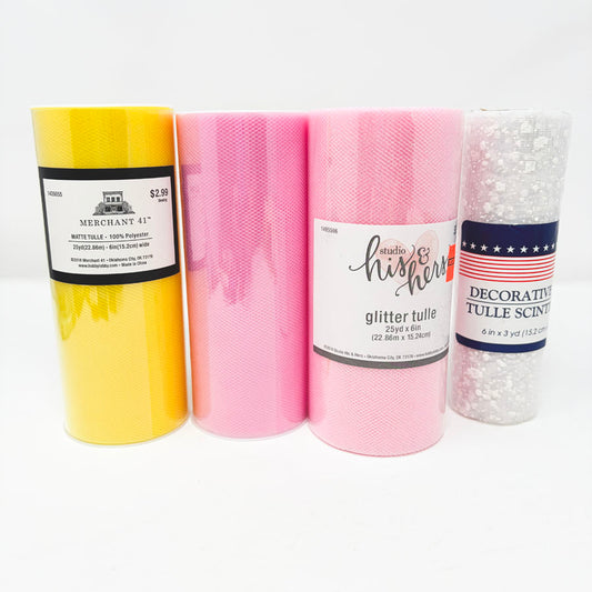 Tulle Rolls - Pick a Spool