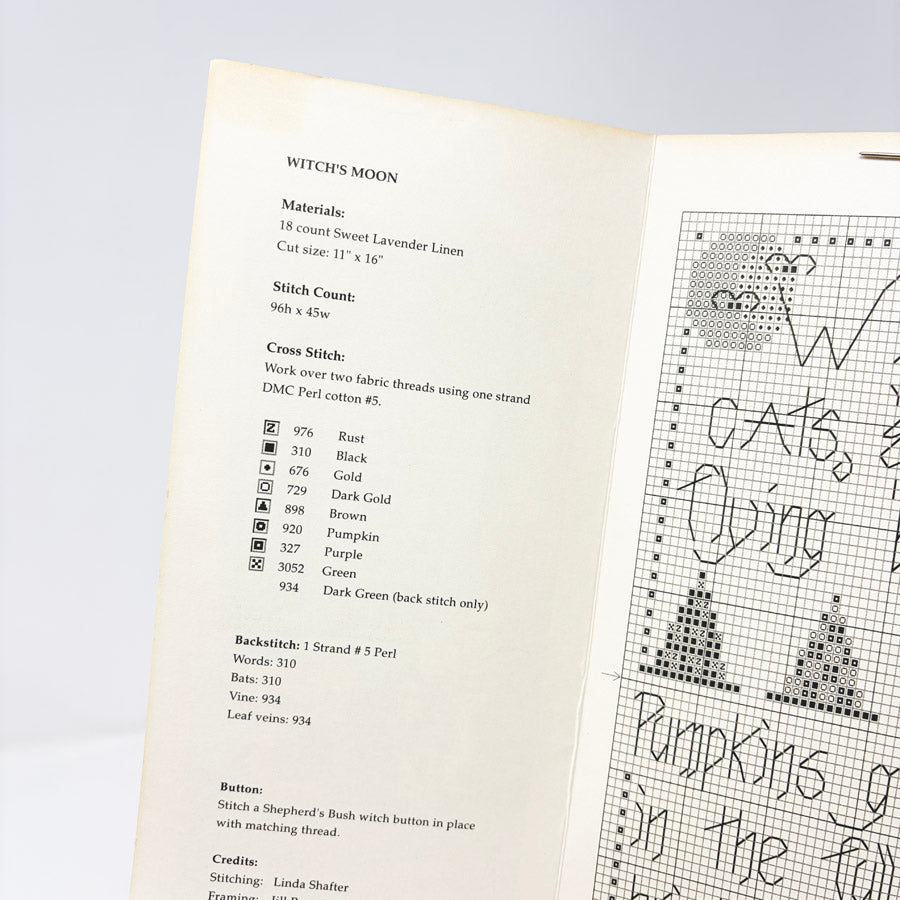 Witches Moon – Shepherds Bush Cross Stitch Pattern