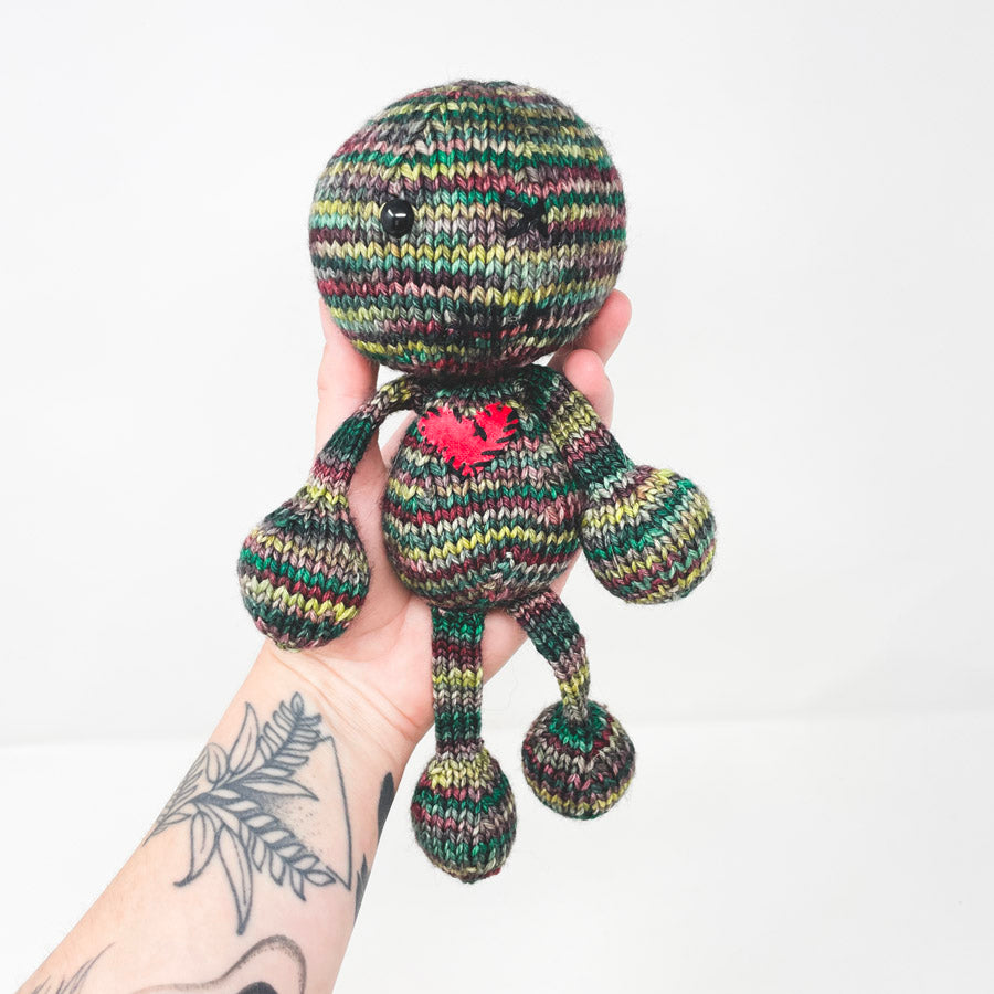 Handmade Voodoo You Love Me Knitted Doll