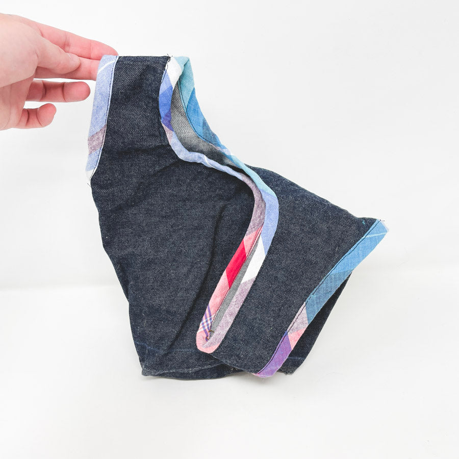 Handmade Denim Project Bag