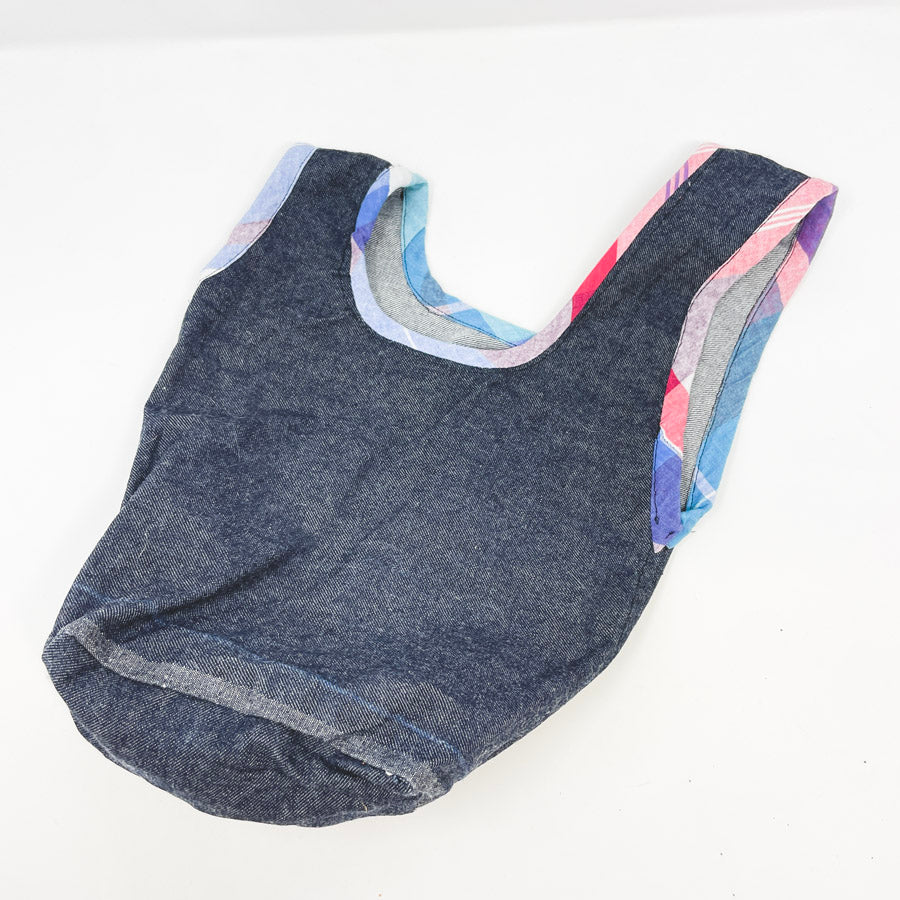 Handmade Denim Project Bag