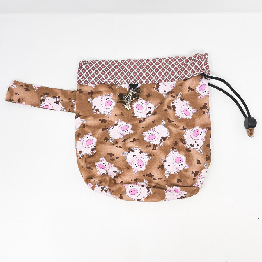 Bling Your String Piggie Project Bag