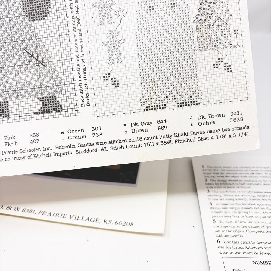The Prairie Schooler Cross Stitch Patterns (warping)