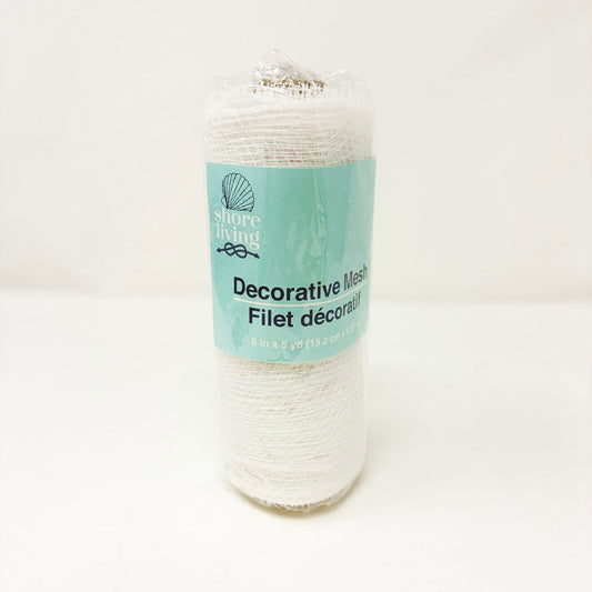 White Decorative Mesh