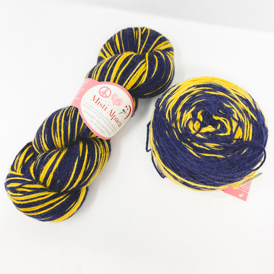 Misti Alpaca Hand Paint Sock Yarn Bundle - Color 50