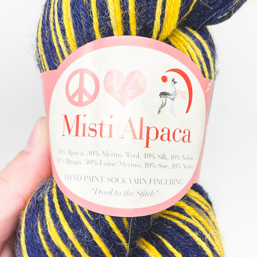 Misti Alpaca Hand Paint Sock Yarn Bundle - Color 50