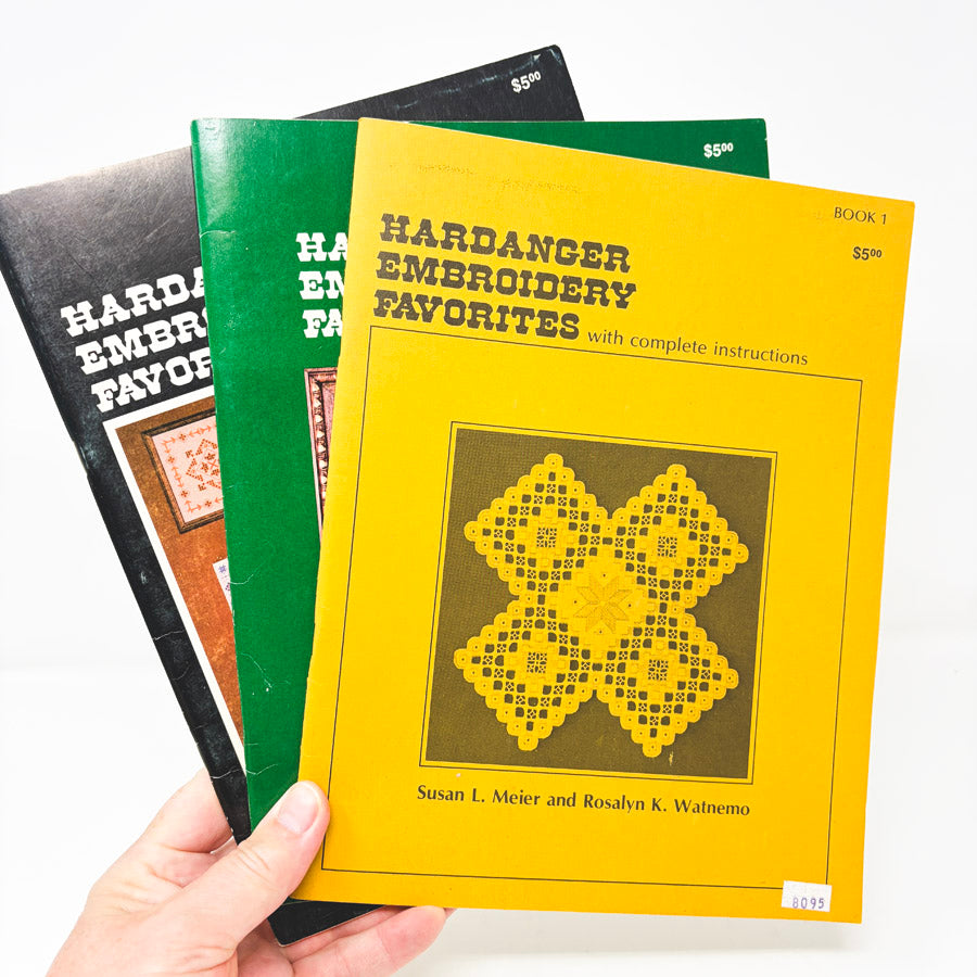 Hardanger Embroidery Favorites Series Booklets by Meier and Watnemo