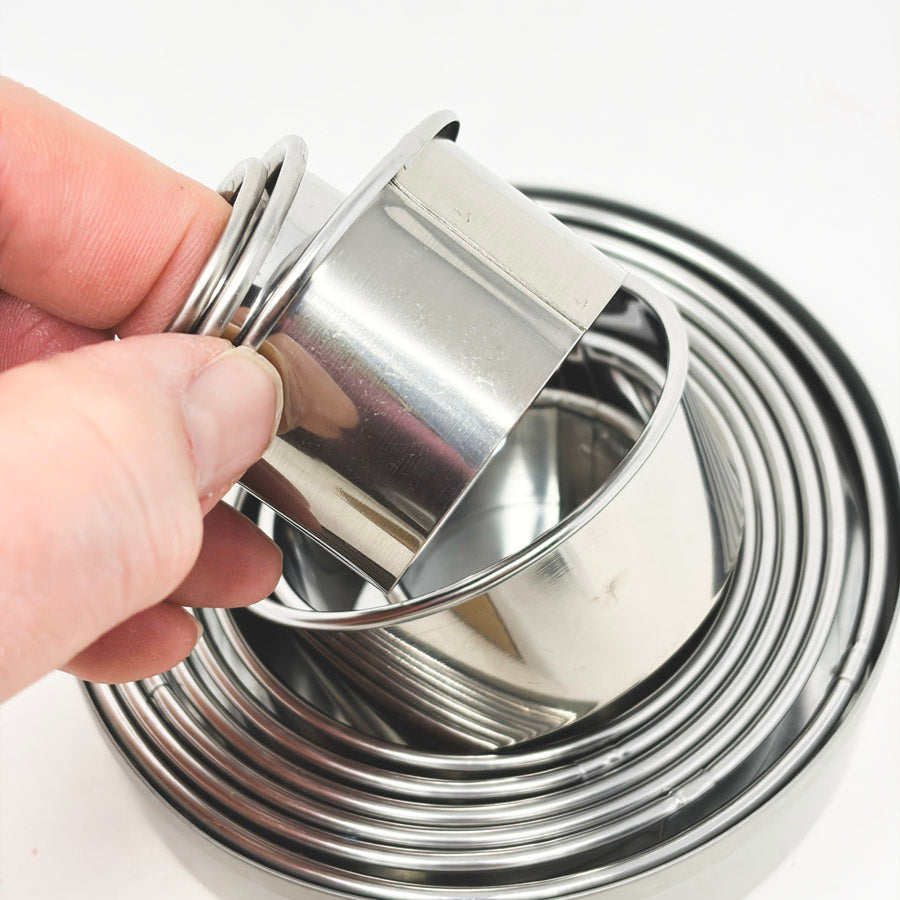 12 Round Cookie Cutters