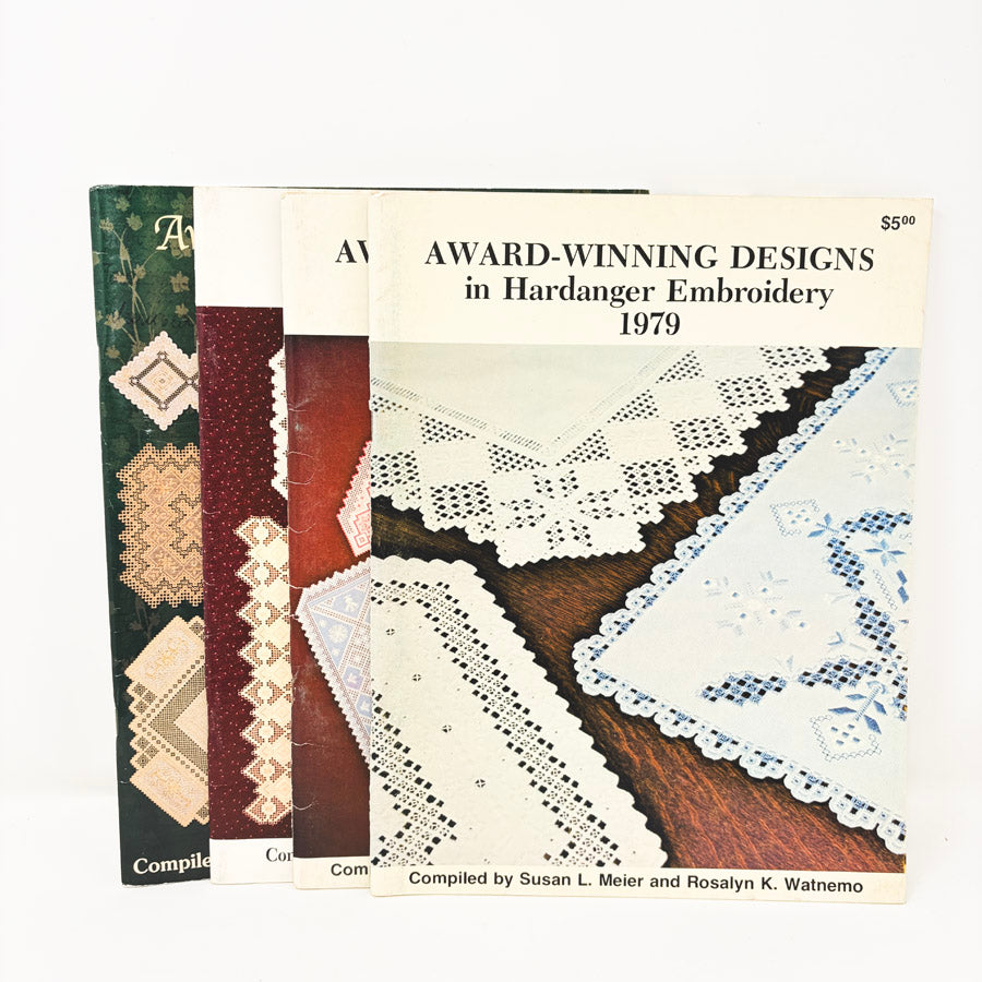 Award Winning Designs in Hardanger Booklets by Meier and Watnemo