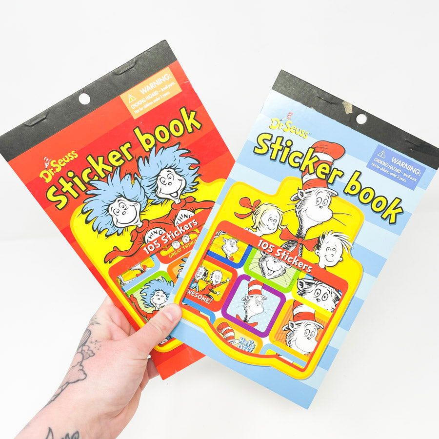 Dr. Seuss Sticker Book Bundle – Hello Art Hatchery