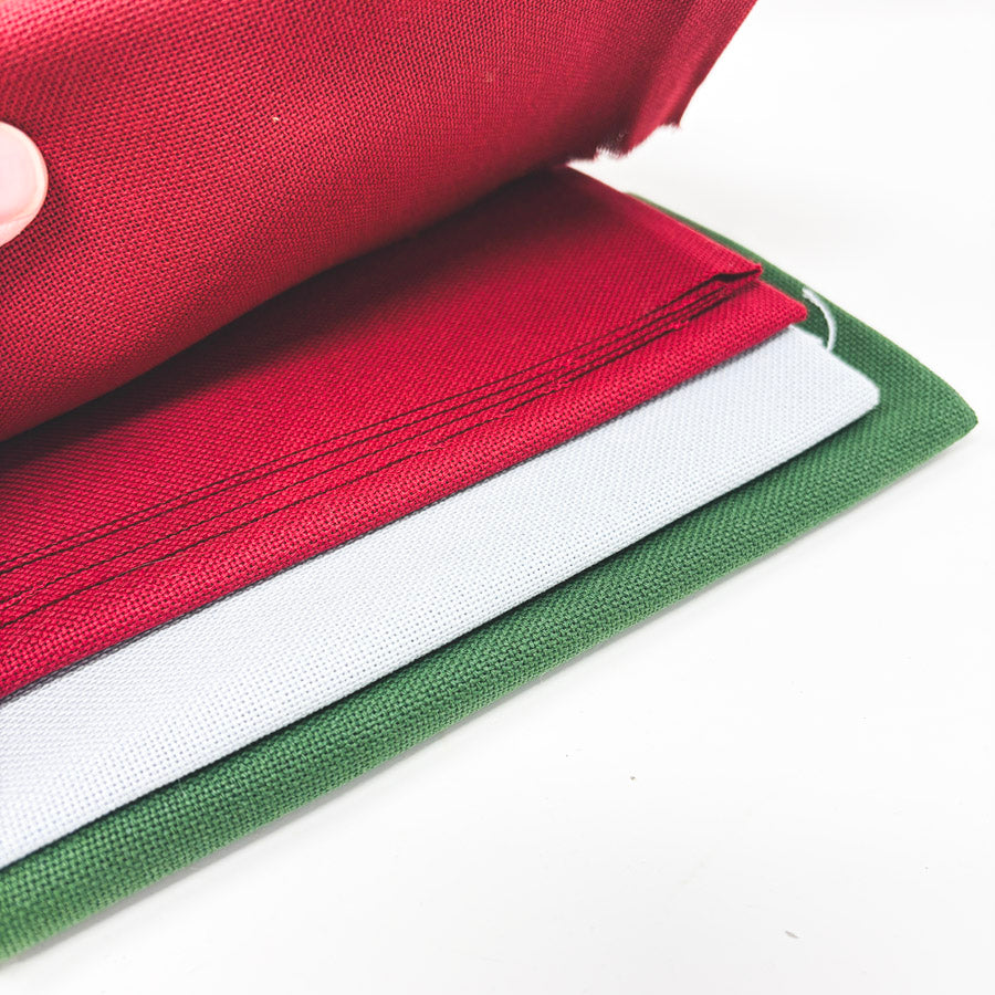 20 oz Bundle of Quality Traditional Aida Fabric - Larger Cuts