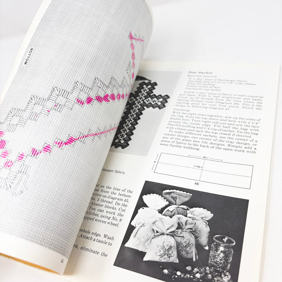 Heritage Hardanger Pattern Booklet by Beverly A. Merritt