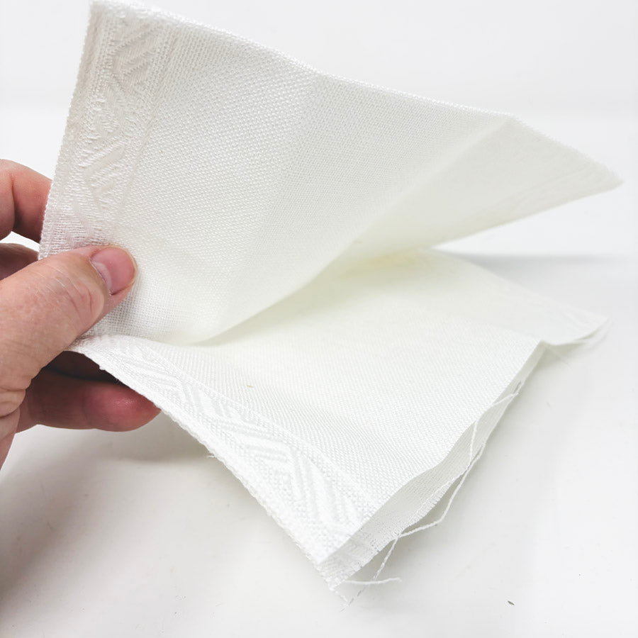 Linen Banding Bundle - White and Oat (2)