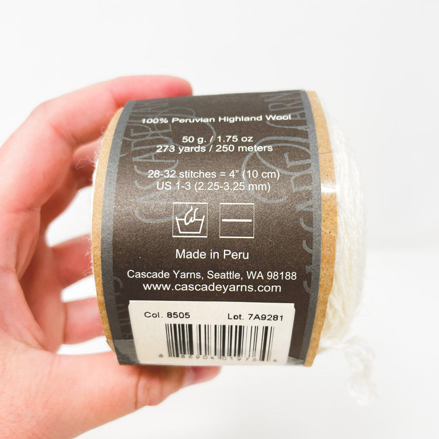Cascade Fingering Cascade 220 Yarn - Wound Cakes