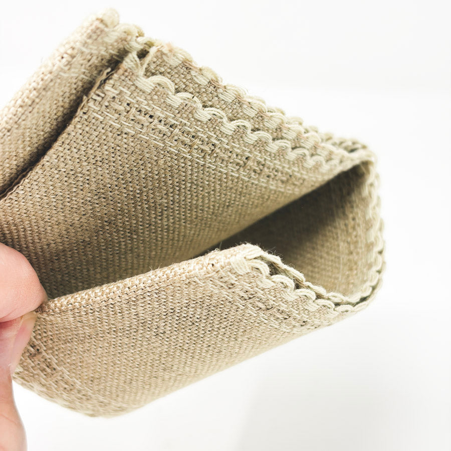 Fine Count Scallop Edge Linen Banding Bundle (2)