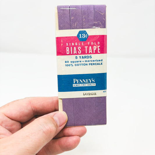 Penney's Single Fold Bias Tape - Lavender