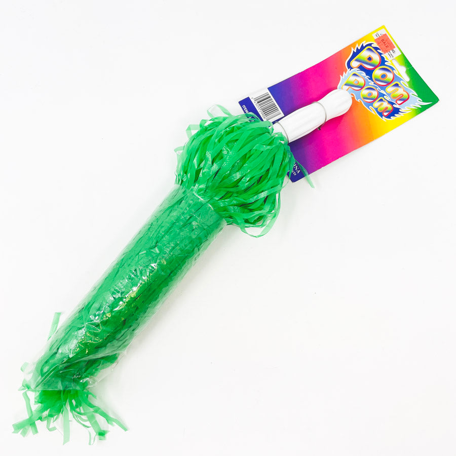 Green Plastic Pom Pom