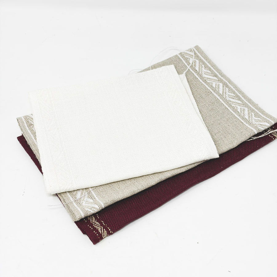 Fine Count Wide Linen Banding Bundle (3)