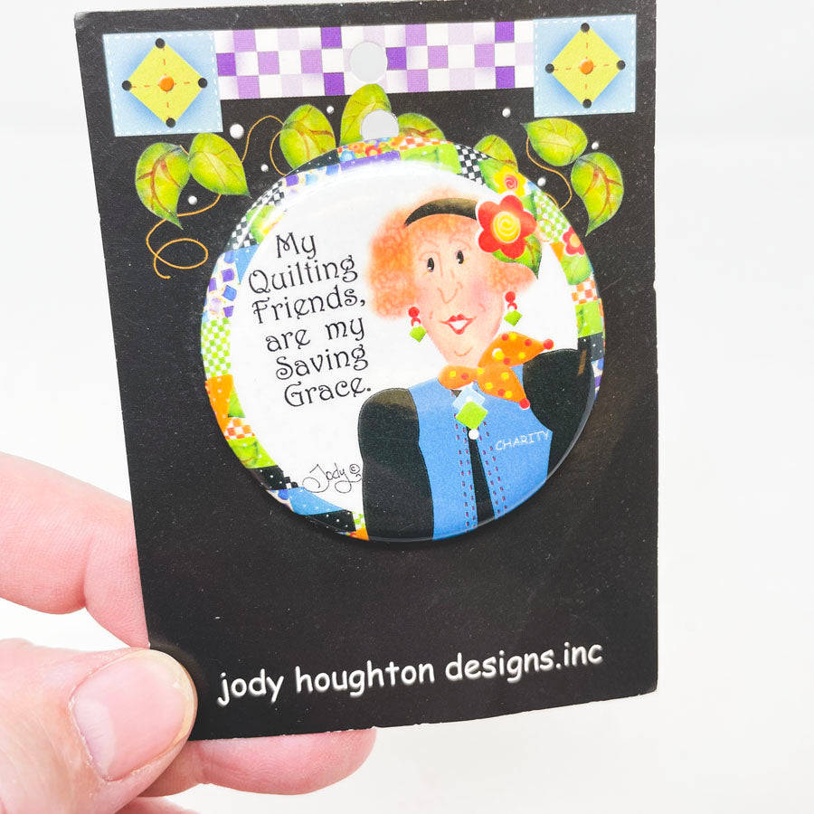 Quilting Button - Jody Houghton Designs